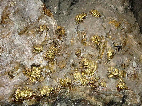 含硫微細(xì)粒浸染型金礦石