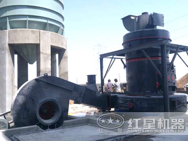 磨粉生產(chǎn)現(xiàn)場圖