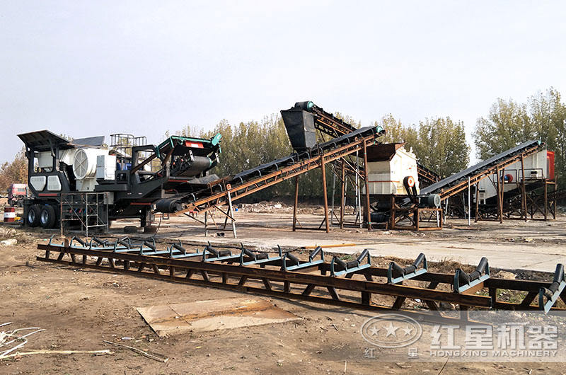 反擊式破碎機(jī)在建現(xiàn)場實(shí)拍