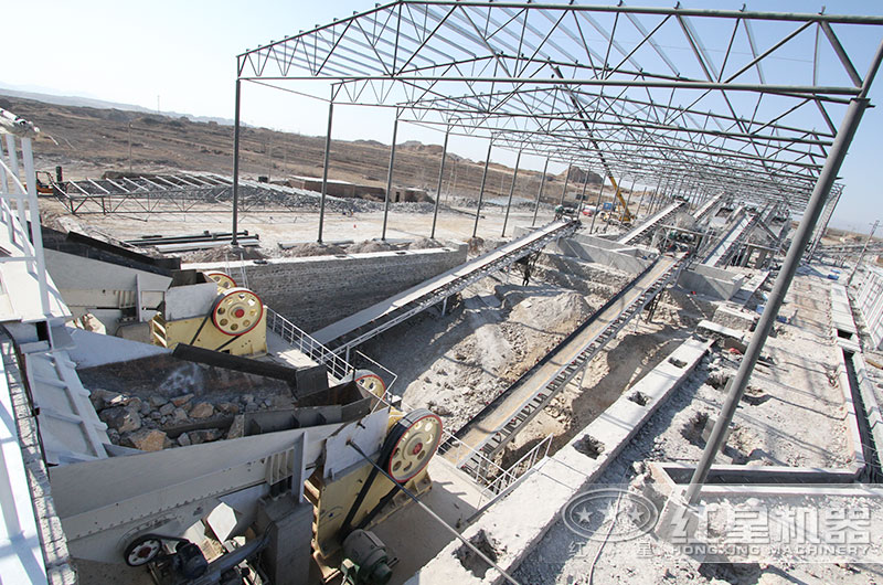 大型石灰石破碎客戶(hù)現(xiàn)場(chǎng)實(shí)拍