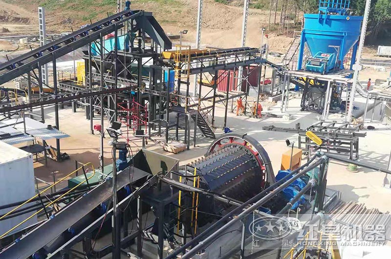 金礦選礦現(xiàn)場