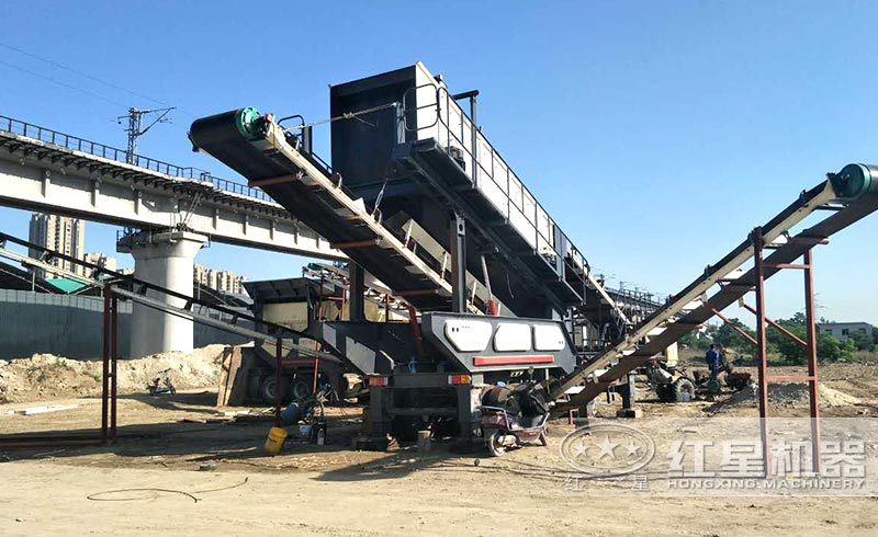 廣東用戶流動打沙現(xiàn)場實拍圖