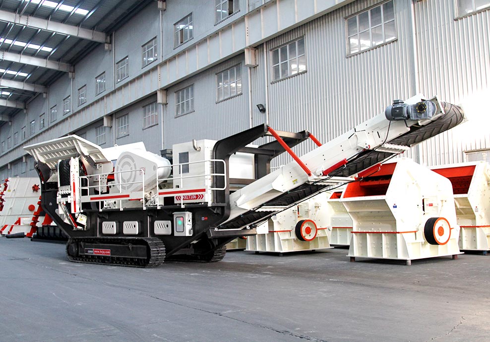 履帶式移動破碎站