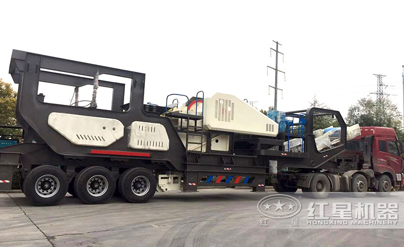 移動式建筑廢料粉碎機發(fā)往吉林