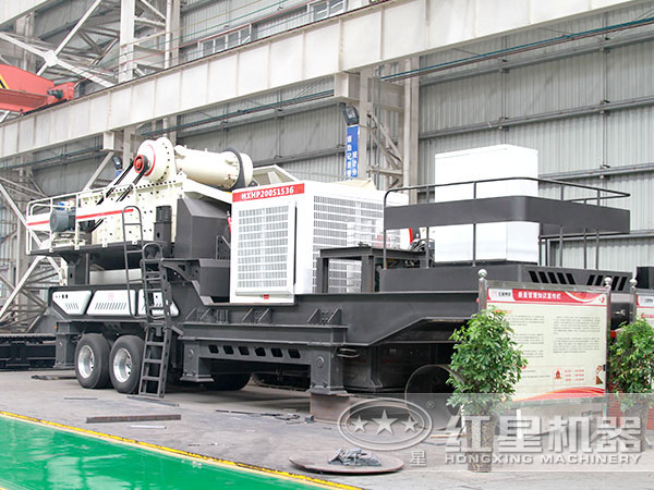 車載移動式建筑垃圾破碎機