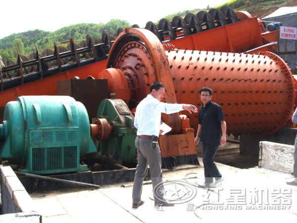 螺旋分級機(jī)用戶生產(chǎn)現(xiàn)場