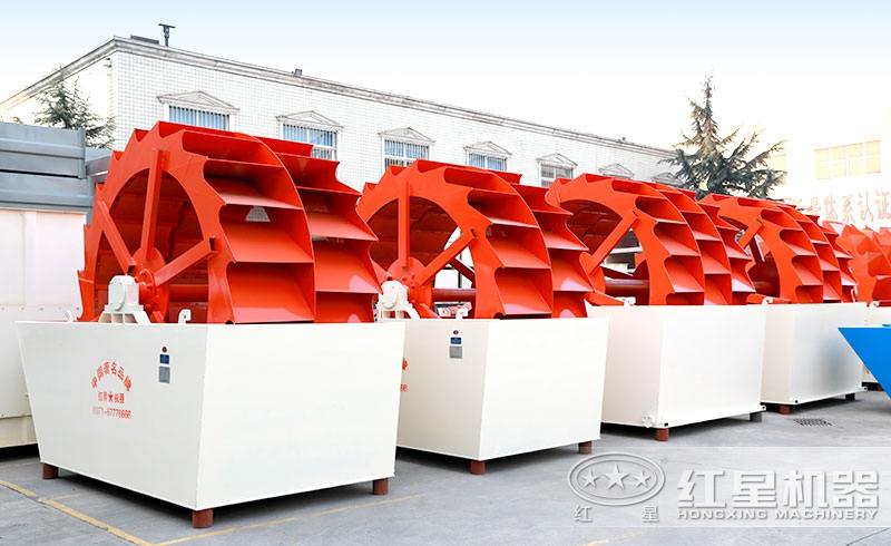 輪斗式洗沙機型號齊全