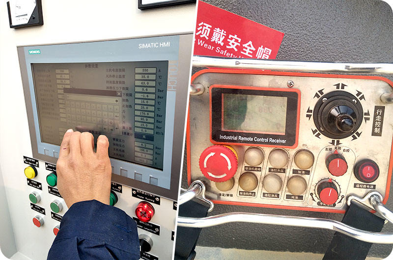 觸摸屏作業(yè)、遙控行走