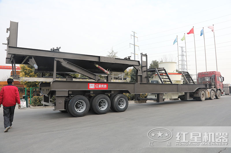 車載式流動(dòng)打沙機(jī)發(fā)貨