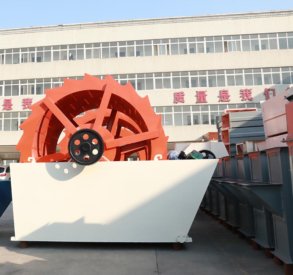 洗砂機(jī)生產(chǎn)線-贊比亞客戶作業(yè)現(xiàn)場