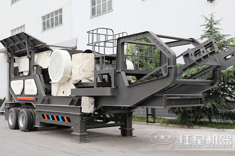 顎式移動破碎站設備圖