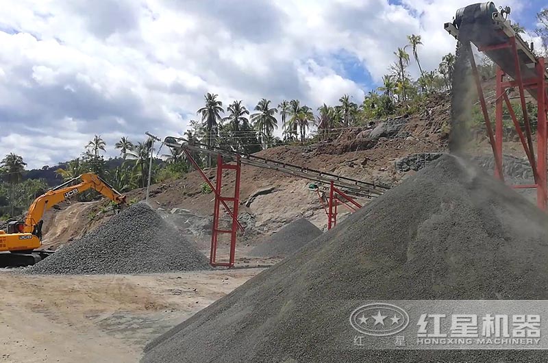 成品石子粒形好、規(guī)格全