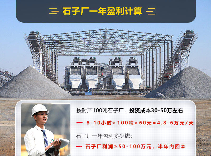 開(kāi)石子廠一年利潤(rùn)