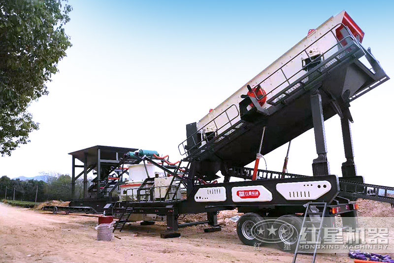 HVI制砂機(jī)配置于移動式設(shè)備中，價格更貴