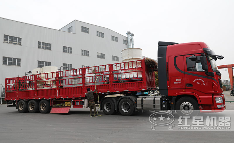 時(shí)產(chǎn)100噸石料破碎生產(chǎn)線發(fā)貨了發(fā)貨了（沖擊式制砂機(jī)、單缸圓錐破）