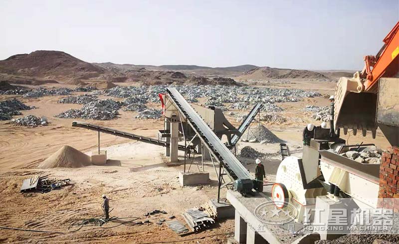 單機(jī)制砂現(xiàn)場 單機(jī)制砂現(xiàn)場